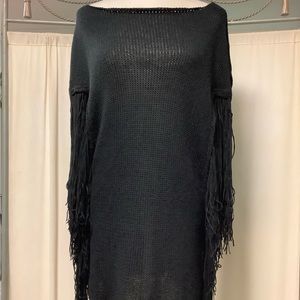 Indah Fringe Cover Up Sweater